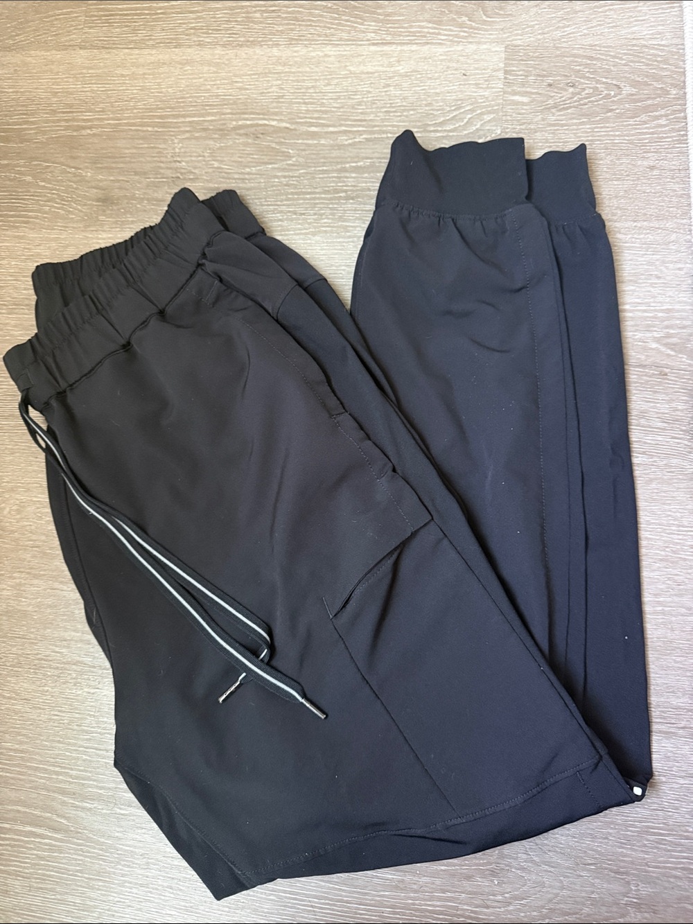 healing hands Black Women's Jogger Scrub pants